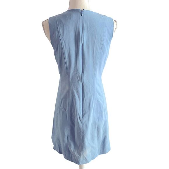 Theory Blue Stream Helaina Dress Size 8 - Picture 7 of 9